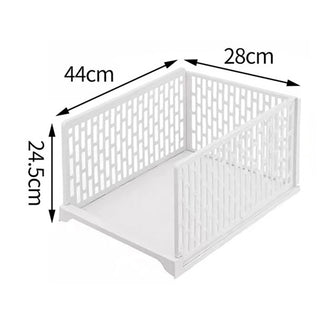 Wardrobe Storage Layered Partition Wardrobe Storage Box - Phosgene