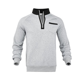 Men's Warm Keeping Sports Casual Brushed Hoody - Phosgene