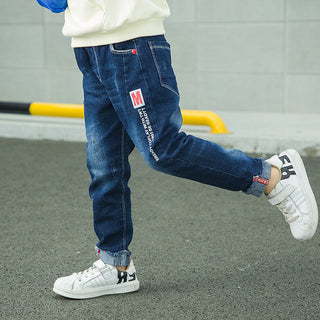 Fashion Jeans For Boys, Children, Korean Style, Long Pants - Phosgene