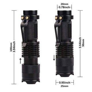 Aluminum alloy mini flashlight - Phosgene