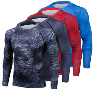 Long sleeve breathable quick-drying fitness training clothes - Phosgene