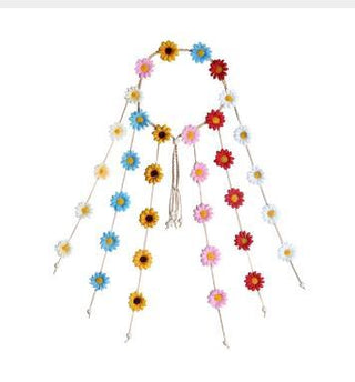 Headdress garland sun flower hair band flower daisy headband bohemian hair ring hair accessories - Phosgene