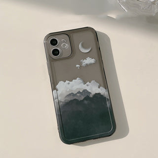 Late Night Cloud Gradient Mobile Phone Case Cover - Phosgene