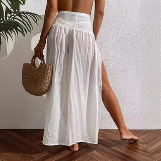 Women's Beach Vacation Style Split Skirt Phosgene