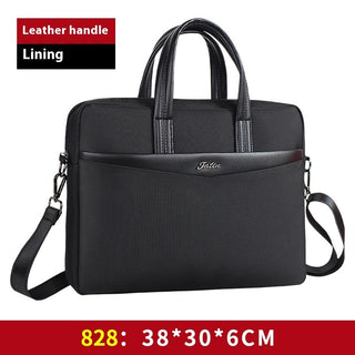 Men's Business Handheld Briefcase Large Capacity - Phosgene