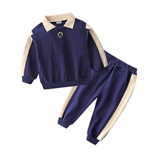 Baby Casual Suit Boys Sports Sweatshirt Pants Trendy - Phosgene