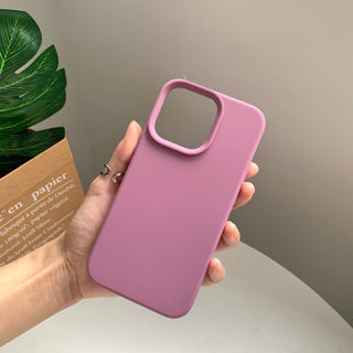 Fully Flocking Liquid Silicone Phone Case - Phosgene