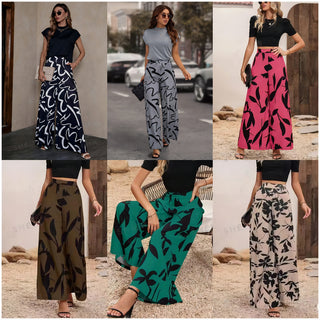 Women's Creative Style Spring Hip Hop Style Street Wide-leg Pants Phosgene