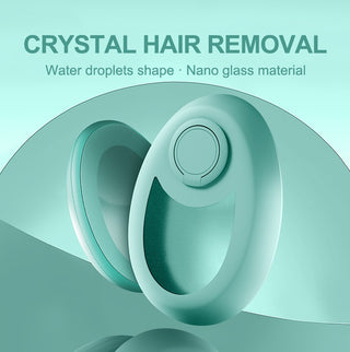 CJEER Upgraded Crystal Hair Removal Magic Crystal Hair Eraser For Women And Men Physical Exfoliating Tool Painless Hair Eraser Removal Tool For Legs Back Arms - Phosgene