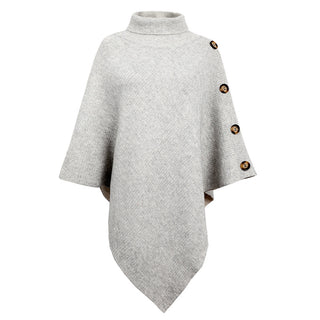 Drizzle Autumn And Winter European And American Foreign Trade Shawl Cloak Sweater - Phosgene