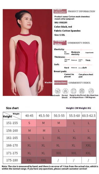 Barle Dancing Dress Gym Outfit Female Shapewear One-piece - Phosgene