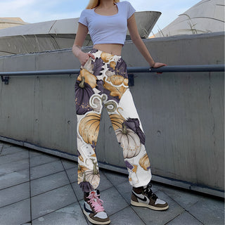 Printed Loose Tappered Sports Pants Fashion - Phosgene