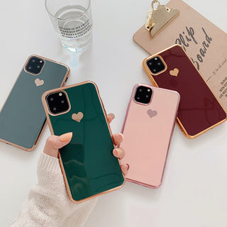 Luxury plating love phone case - Phosgene