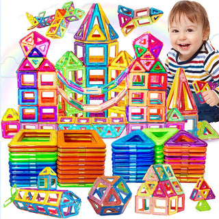 Magnetic Building Blocks DIY Magnets Toys For Kids Designer Construction Set Gifts For Children Toys - Phosgene