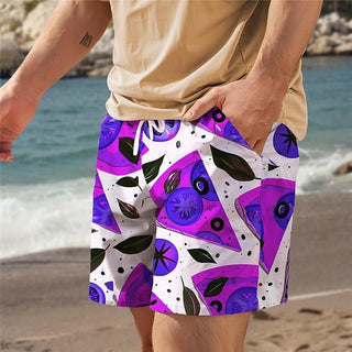 Fashion Hawaiian Beach Pants European And American Pants Men Phosgene