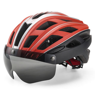 Bicycle Helmet Goggles Integrated Riding Helmet Equipment - Phosgene