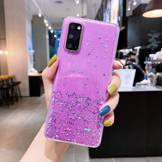 Starry Sky Silver Foil Epoxy Phone Case - Phosgene