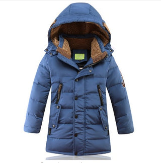 -30 Degree Children's Winter Jackets Duck Down Padded Children Clothing Big Boys Warm Winter Down Coat Thickening Outerwear - Phosgene