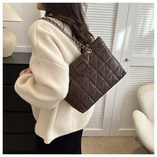 Women Shoulder Bags New Trendy Chic Chanel-style Rhombus Chain Bag - Phosgene