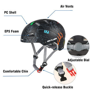 Outdoor safety helmet for cycling - Phosgene