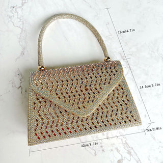 Ladies Hand Bag New Rhinestone Dinner - Phosgene