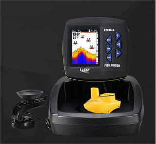 Wireless Sonar Intelligent Muddy Water Vision Outdoor Fishing Gear Fish Finder - Phosgene