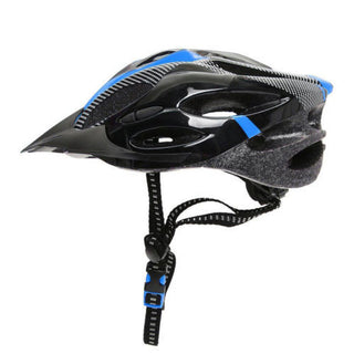 Carbon Fiber Texture Split Helmet Mountain Bike Hat - Phosgene