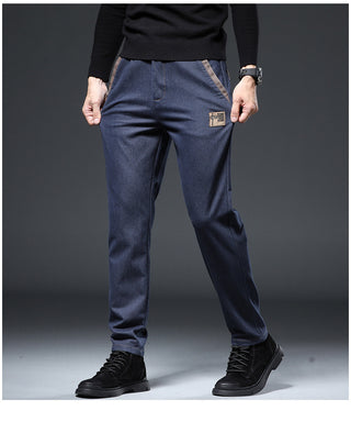 Embroidery Trend Slim Straight Pants Men Phosgene