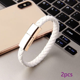 New Bracelet Charger USB Charging Cable Data Charging Cord For IPhone14 13 Max USB C Cable For Phone Micro Cable - Phosgene