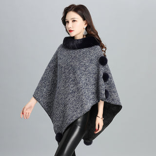 Fashion Faux Fur Jacket Women Shawl Scarf - Phosgene