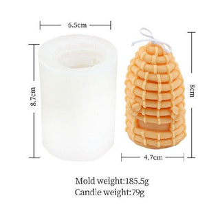 3D Honeycomb Silicone Candle Mold Phosgene