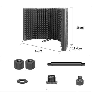 Microphone Recording Studio High-Quality Noise Reduction Screen Blowout Prevention Net - Phosgene