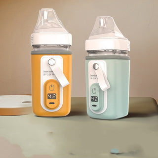 Baby Milk Bottle Insulation Artifact Constant Temperature Heating Pigeon Baby Bottle Insulation Cover Night Milk Adjusting Milk - Phosgene