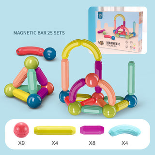 Baby Toys Magnetic Stick Building Blocks Game Magnets Children Set Kids Magnets For Children Magnetic Toy Bricks - Phosgene