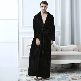 Thick waist velvet bathrobe - Phosgene