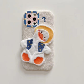 Cartoon Cute Question Mark Duck Phone Case - Phosgene