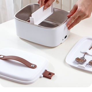 Car Mounted Household Stainless Steel Heating Lunch Box Phosgene