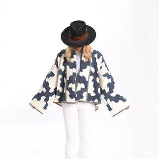 European And American Women's Clothing Printed Kimono - Phosgene