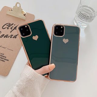 Luxury plating love phone case - Phosgene