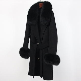 Double-faced Woolen Goods Wool Overcoat Long High-end - Phosgene