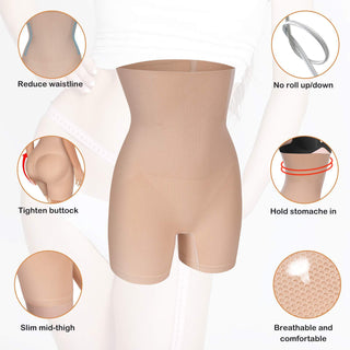 Women's Postpartum Seamless High Waist Abdominal Pants Waist Girdle - Phosgene