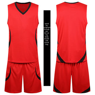 Basketball Sports Suit Men's Summer Casual Wear Sleeveless Thin Vest Running Suit Shorts Sportswear - Phosgene