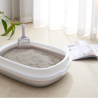 Pet Toilet Cat Litter Box with Scoop High Quality Anti-Splash Dog Plastic Toilet - Phosgene