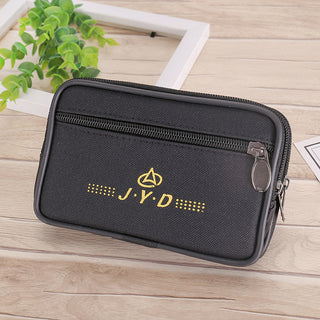 Enlarged Canvas Mobile Phone Bag Zipper Waterproof - Phosgene