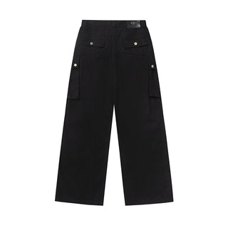 Men's Solid Color Loose Straight Pants Phosgene