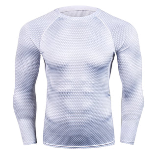 Long sleeve breathable quick-drying fitness training clothes - Phosgene