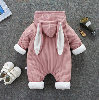 Autumn Winter Coat Jumpsuit Baby Clothing Newborn Snowsuit Boy Warm Romper Down Cotton Jackets Girl Snow clothes Bodysuit - Phosgene