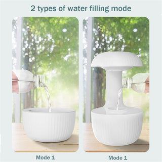 Anti-gravity Air Humidifier Mute Countercurrent Humidifier Levitating Water Drops Cool Mist Maker Fogger Relieve Fatigue - Phosgene