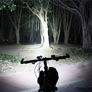 F3 light USB bicycle headlights 3 t6 mountain bike rechargeable light LED lights professional riding bike lights - Phosgene