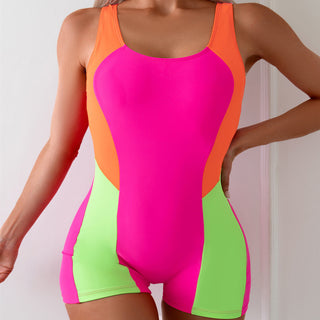 Women's Three-color One-piece Swimsuit - Phosgene